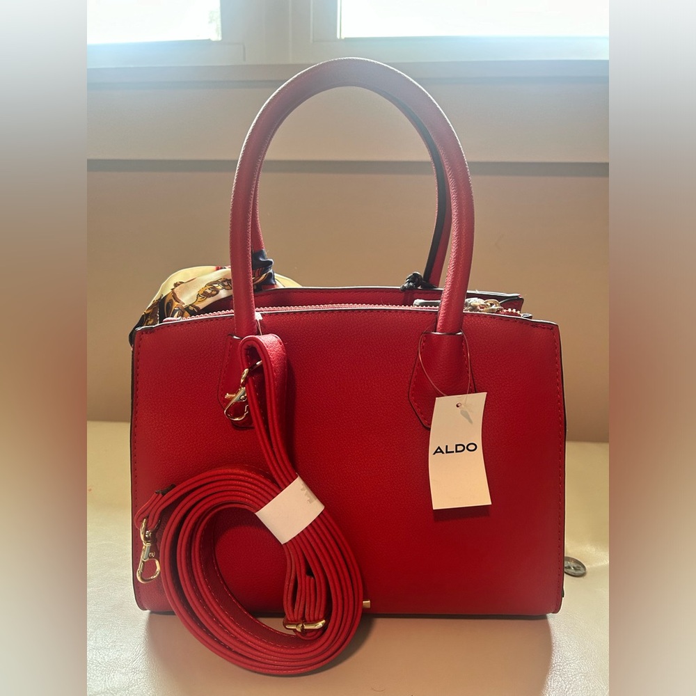 New Red Aldo Bag